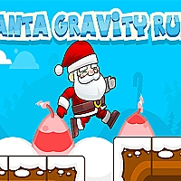 Santa Gravity Run Game Cover