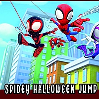 Spidey Halloween Jump Game Cover