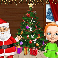 Sweet Baby Girl Christmas Game Cover