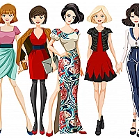Top Model Girls Puzzle Game Cover