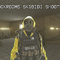 Backrooms: Skibidi Shooter Game Cover