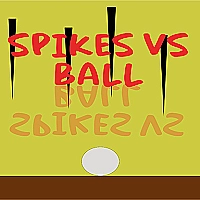 ball vs spikes Game Cover