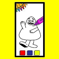 Grimace Coloring Book Game Cover