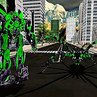 Spider Robot Warrior Web Robot Spider Game Cover