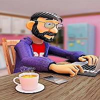Virtual Work online From Home Simulator Game Cover
