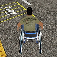 Wheel Chair Driving Simulator Game Cover