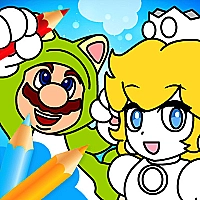 Cheerful Plumber Coloring Game Cover
