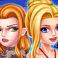 Dress Up Salon, Fashion, Make Up Game Cover