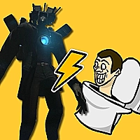 Skibidi Toilet Rush Game Cover