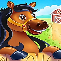Animal Farm for Kids. Toddler games online Game Cover