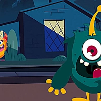Funny Monster Jigsaw Game Cover