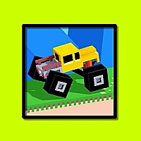 Monster Truck Puzzle Quest Game Cover
