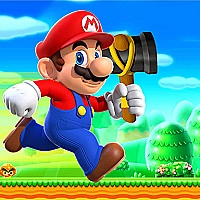 Super Mario Run And Shoot Game Cover