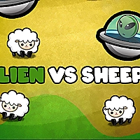 Alien Vs Sheep Game Cover