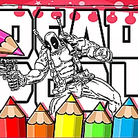 Deadpool Coloring Book Game Cover