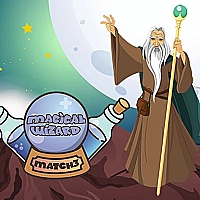 Magical Wizard Match 3 Game Cover