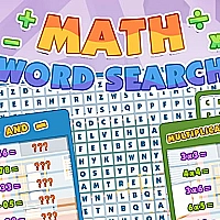 Math Word Search Game Cover