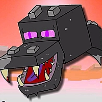 Minecraft Ender Dragon Adventure Game Cover