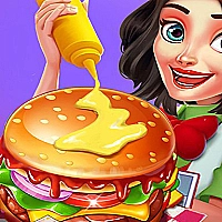 Burger Cooking Chef Game Cover
