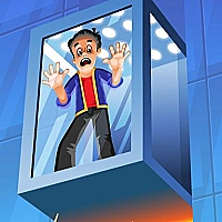 Elevator Fall - Lift Rescue Simulator Game Cover