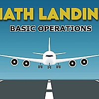 Math Landing   Basic Operations Game Cover