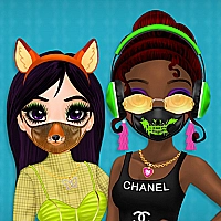 Princess Design Masks Game Cover