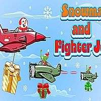 Snowma and Fighter Jet Game Cover