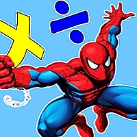 Spiderman Math Game Cover