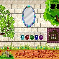 White Brick Backyard Escape Game Cover