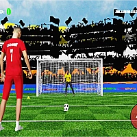 Football soccer penalties Game Cover