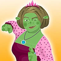 Princess Fiona Dressup Game Cover