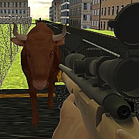 Angry Bull Shooter Game Cover
