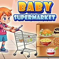 Baby Supermarket For Kids Game Cover