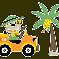 Cute Cars For Kids Coloring Game Cover