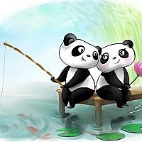 Pandas Slide Game Cover
