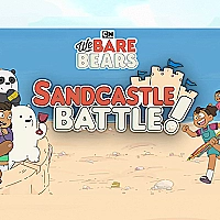 SandCastle Battle - We Bare Bears Game Cover