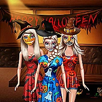 SPOOKY HALLOWEEN DOLLS Game Cover