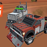Car Crash Pixel Demolition Mobile Game Cover