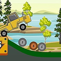 Hill Climb Tractor 2D Game Cover