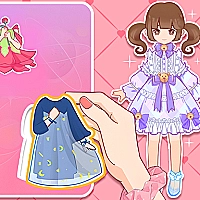 Paper Doll For Girls Dress Up Game Cover
