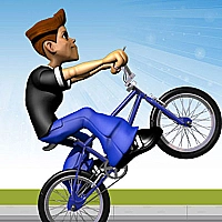 Wheelie Bike  - BMX stunts wheelie bike riding Game Cover