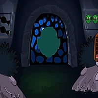 Green Monster Forest Escape Game Cover
