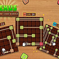 NEXUS : wooden logic puzzle Game Cover