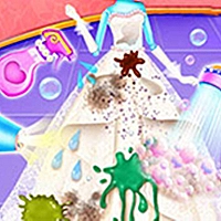 Princess Wedding Cleaning - Washing & Fixing Game Cover