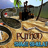 Python Snake Simulator Game Cover