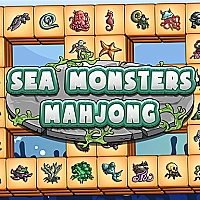 Sea Monsters Mahjong Game Cover