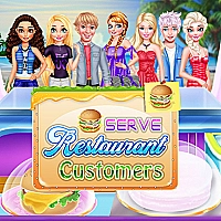Serve Restaurant Customers Game Cover