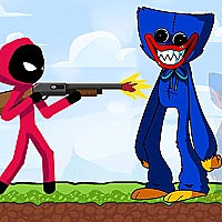 Stickman vs Poppy Army Game Cover