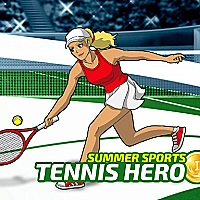 Tennis Hero Game Cover