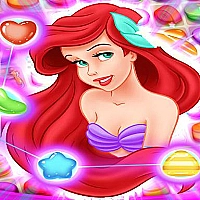 Ariel | The Little Mermaid Match 3 Puzzle Game Cover
